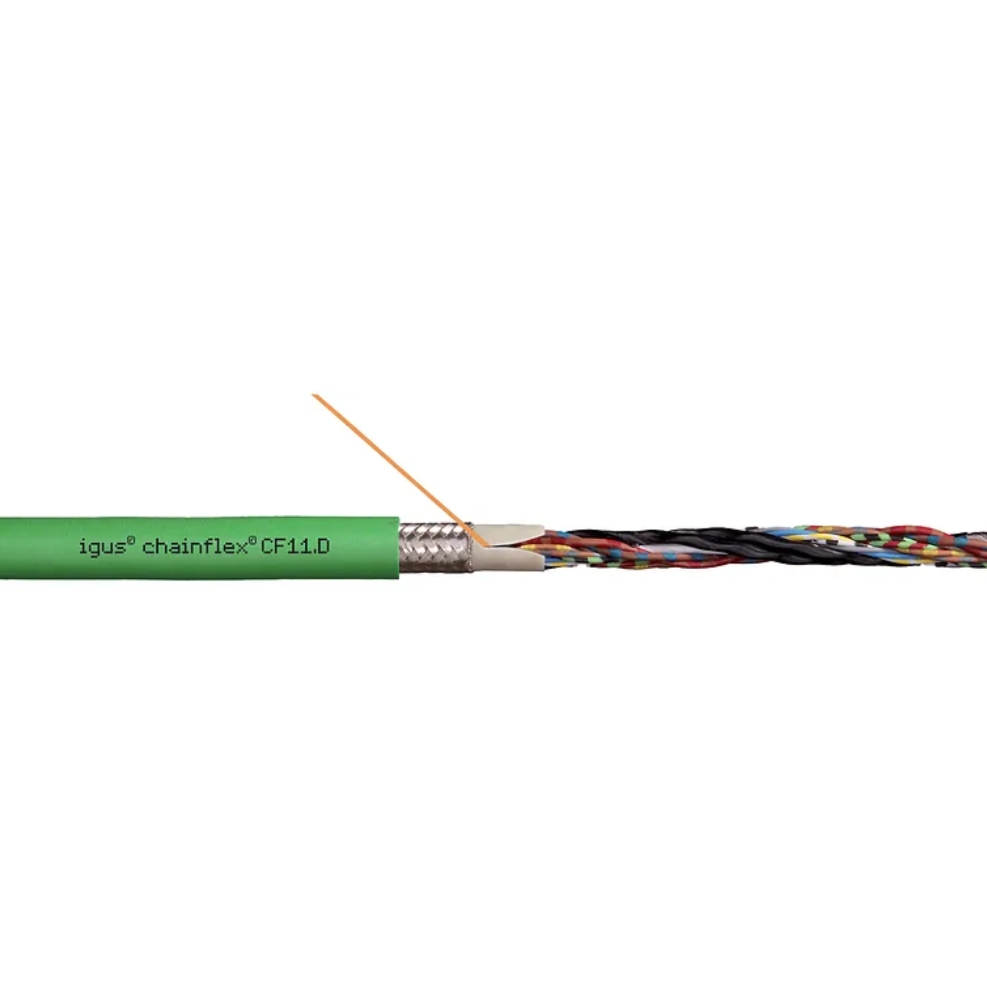 igus易格斯chainflex® CF11.D高柔性测量系统电缆