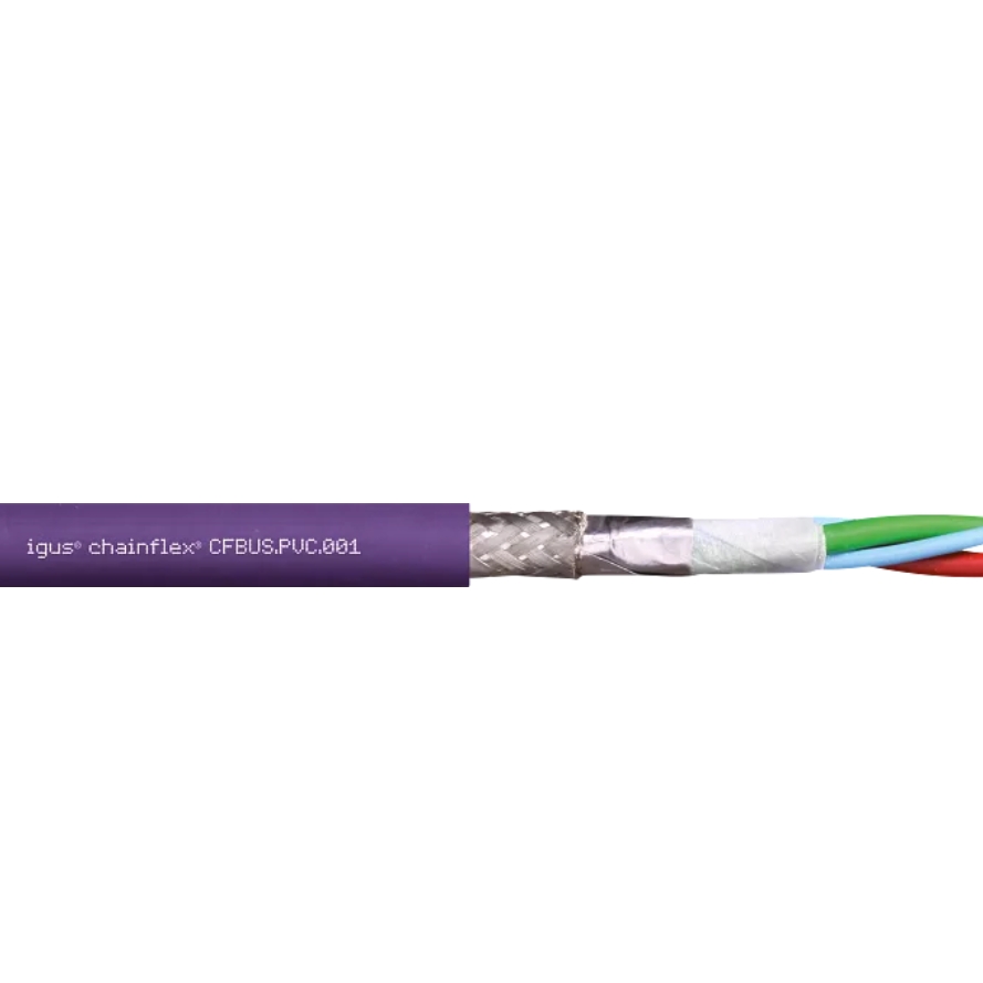 igus易格斯chainflex®高柔性总线电缆CFBUS.PVC