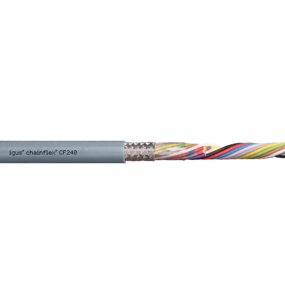 igus易格斯chainflex® CF240 高柔性数据电缆