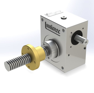 UNIMEC（意大利）不锈钢梯形螺旋千斤顶 X 型